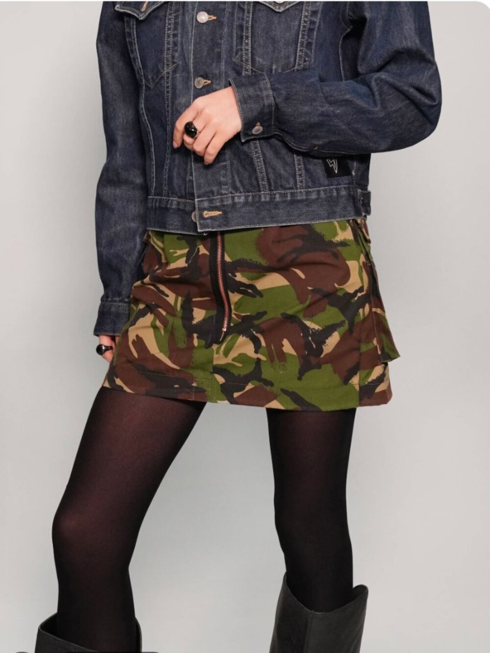 New Without Tags Stuart Trevor Camoflauge miniskit